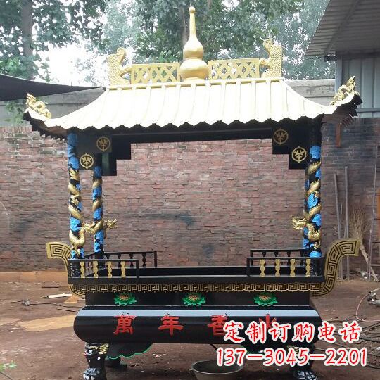 泉州琴书侣文铜香炉|传承文雅风韵