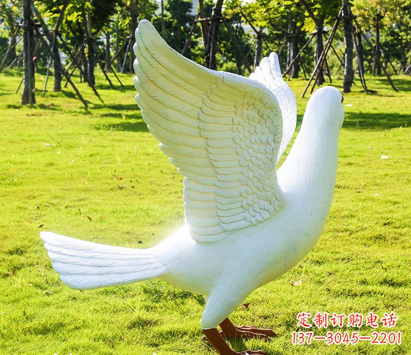 泉州以和平鸽为灵感,用雕塑记录世界和平