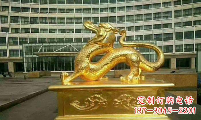 泉州正宗青龙铜雕,精致细腻的艺术品