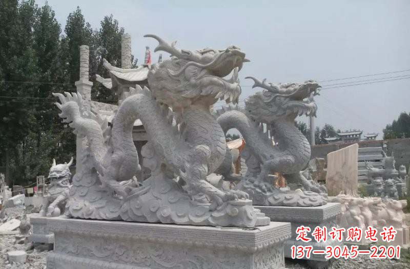 泉州青石仿古龙石雕