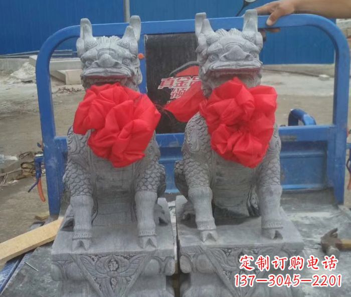 泉州古典麒麟雕塑,带着神秘古典气息