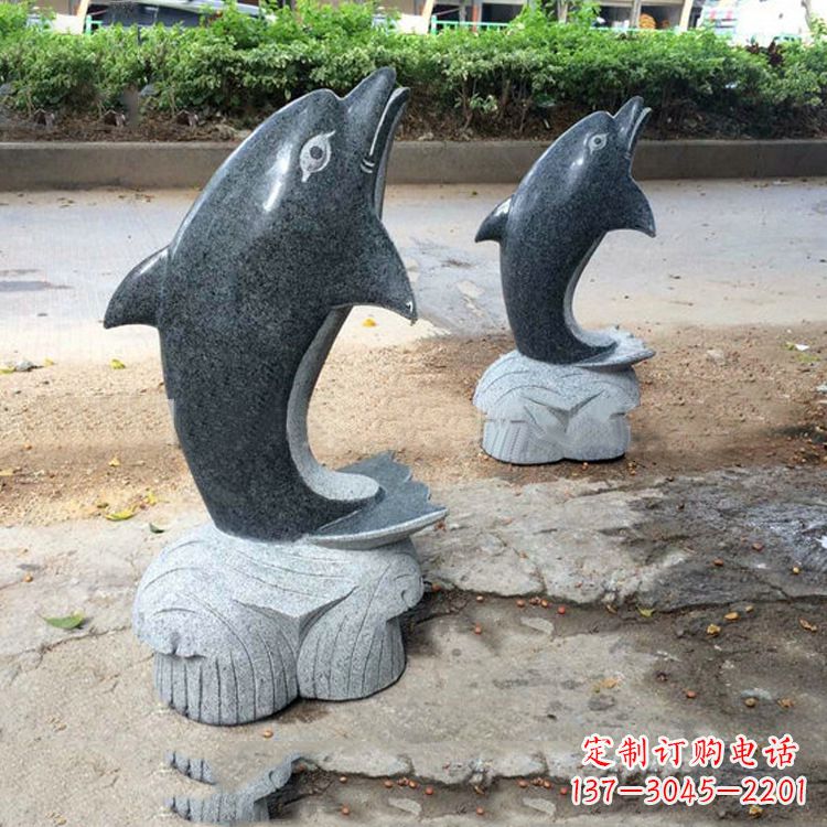 泉州青石海豚雕塑--精致好看与象征意义一起令人惊叹