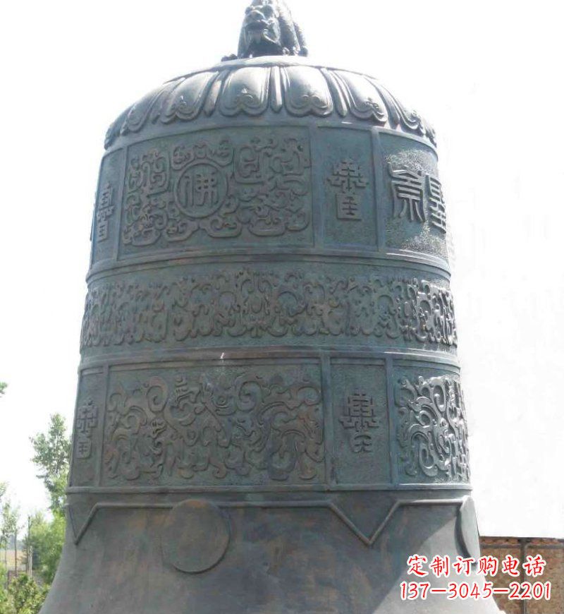 泉州青铜钟雕塑 (2)