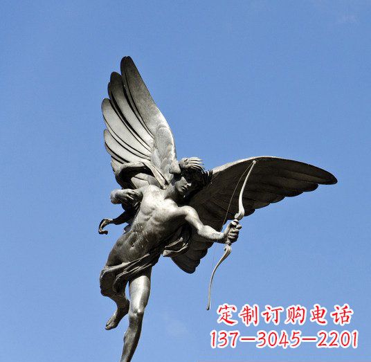 泉州拥有传奇色彩的丘比特铜雕塑