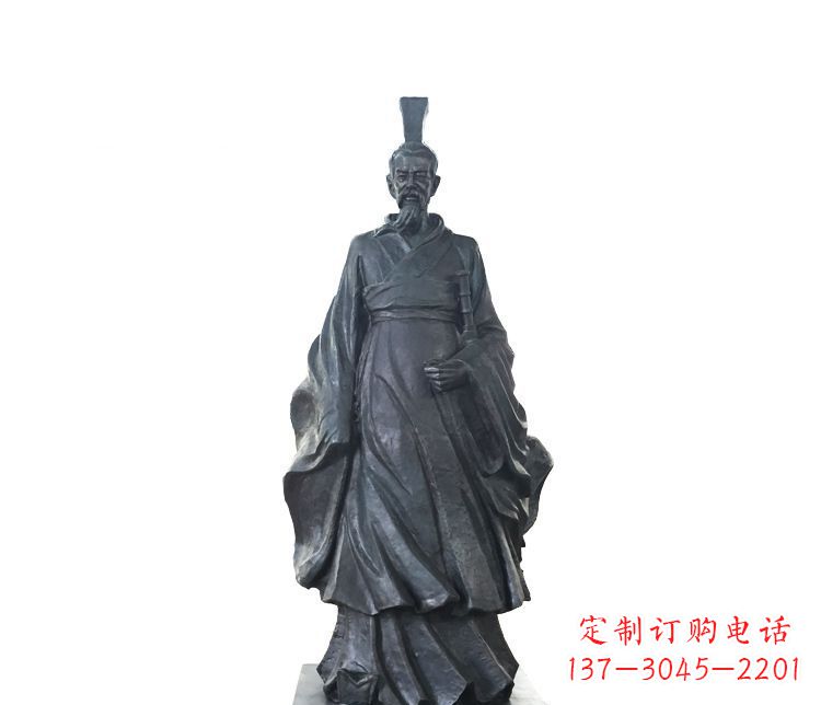 泉州精美绝伦的屈原雕塑
