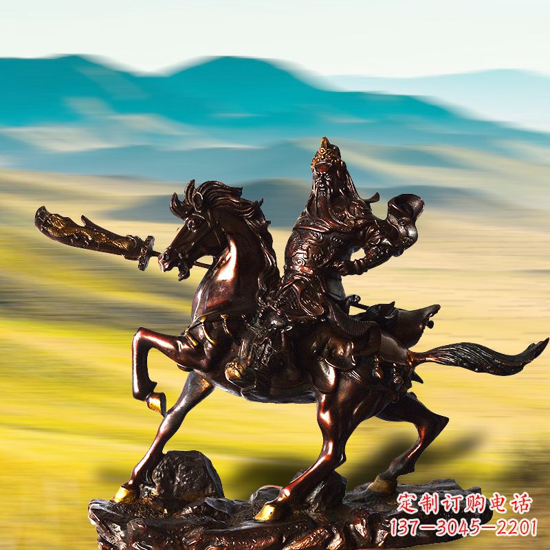 泉州中领雕塑:关公铜雕,永不褪色的传奇