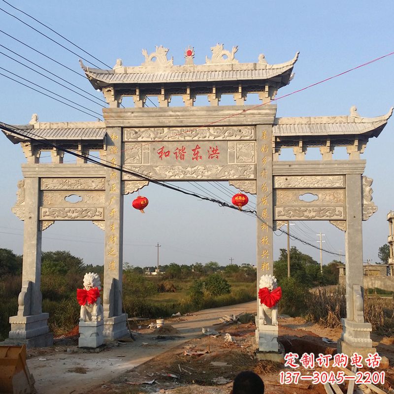泉州让你爱上石牌坊雕塑