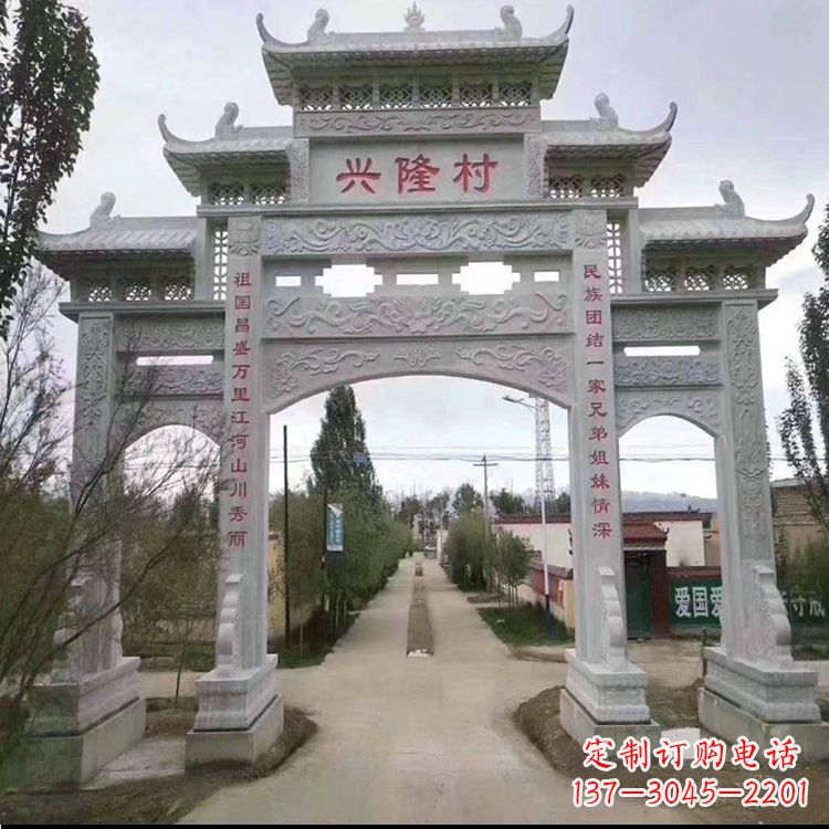 泉州牌坊雕塑--武当山艺术之美