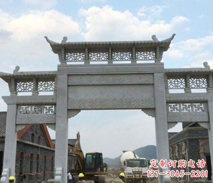 泉州牌坊大理石石雕:显露美丽的古典风情