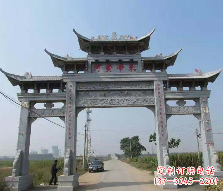 泉州精品牌坊石雕,令您赞叹不已
