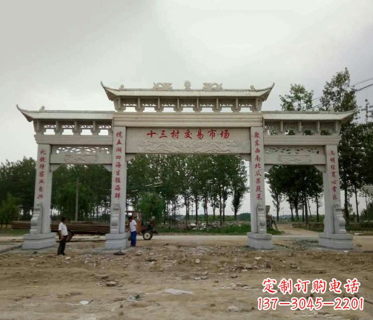 泉州精美石牌坊雕塑,令你惊艳无比