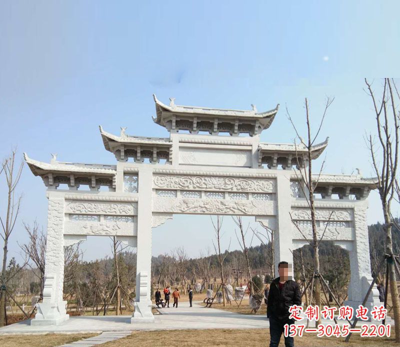 泉州中领雕塑-牌坊石雕精美无比