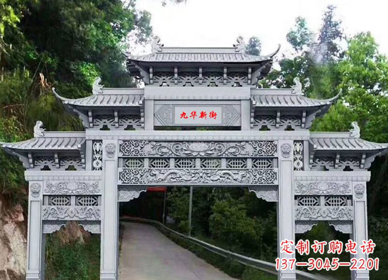 泉州三门五楼石雕牌坊