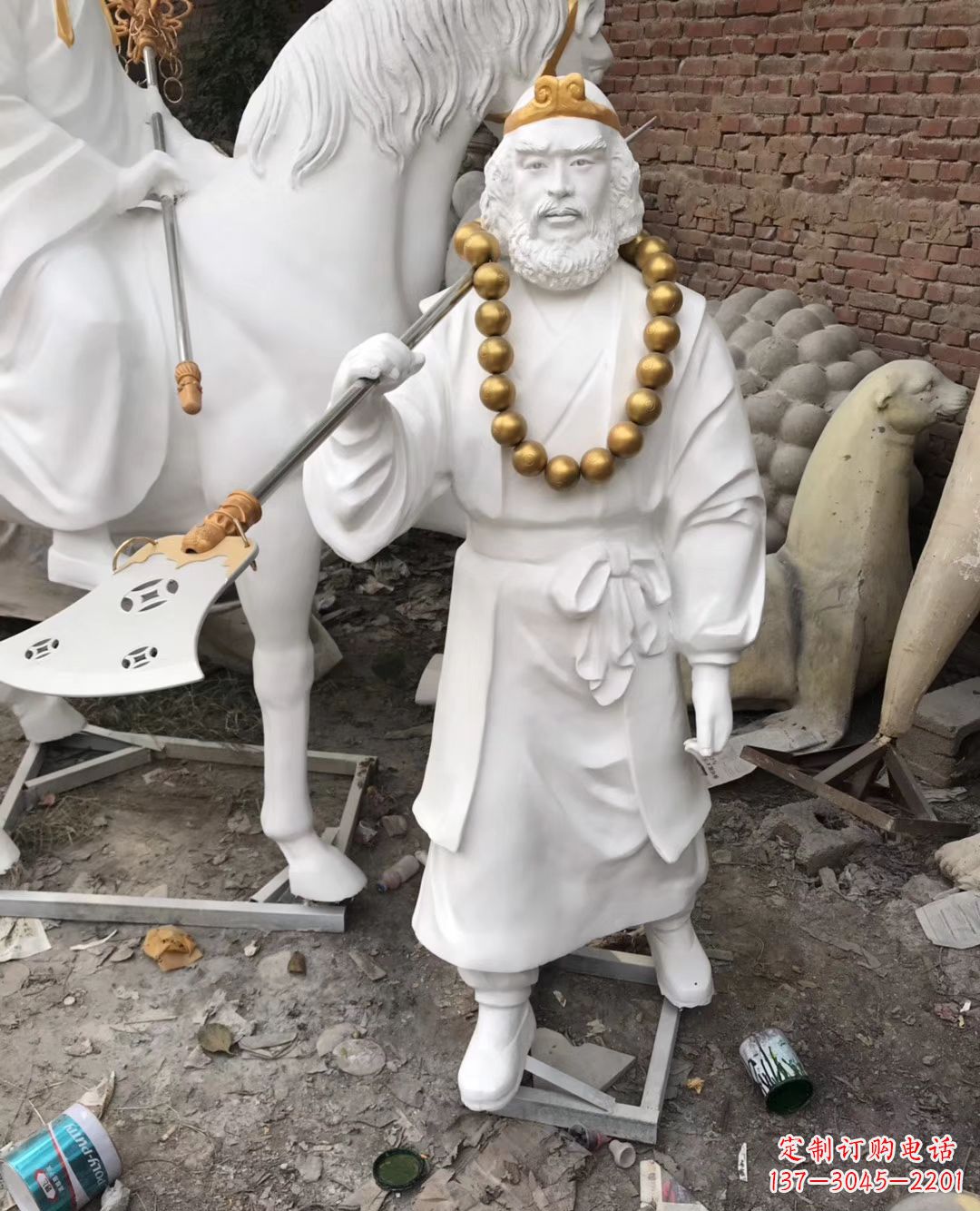 泉州沙和尚人物石雕,精美而有灵气