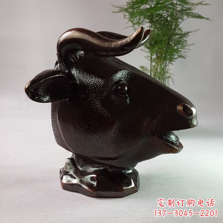 泉州生肖牛铸铜兽首