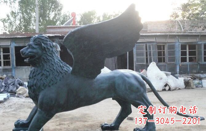 泉州马可飞狮雕塑,完美展现古典风采