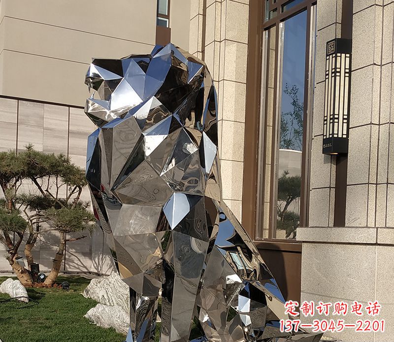 泉州历史荣耀:狮子雕塑门口摆件