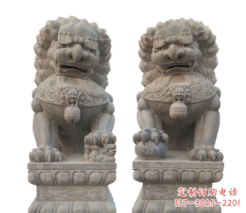 泉州精美狮子石雕,让您的家居更加完美