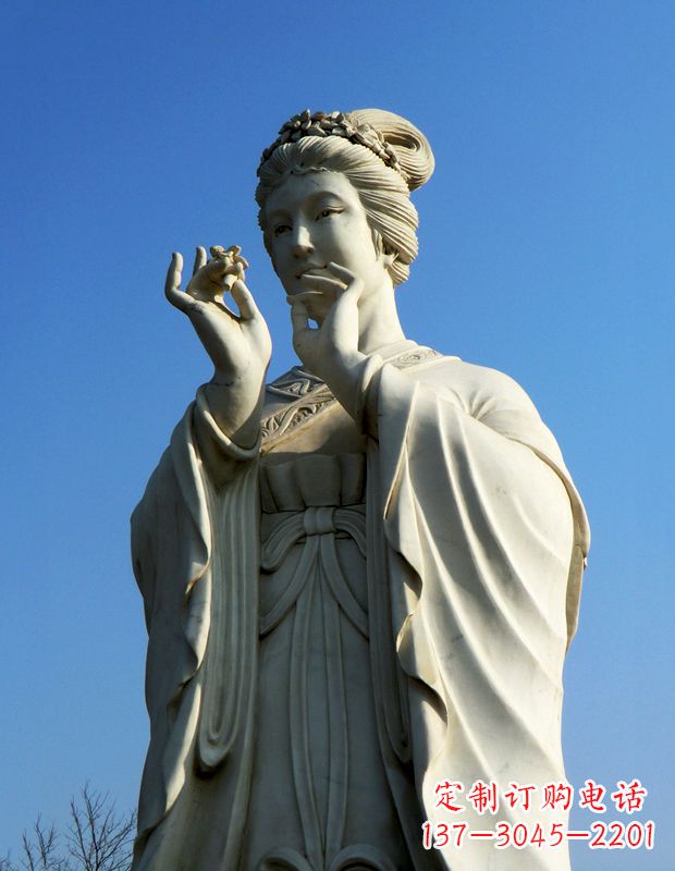 泉州精美绝伦的古代美女雕像