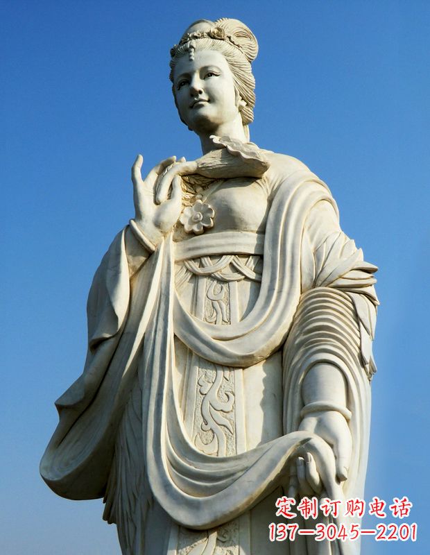 泉州玉雕美女鉴赏收藏美观之选