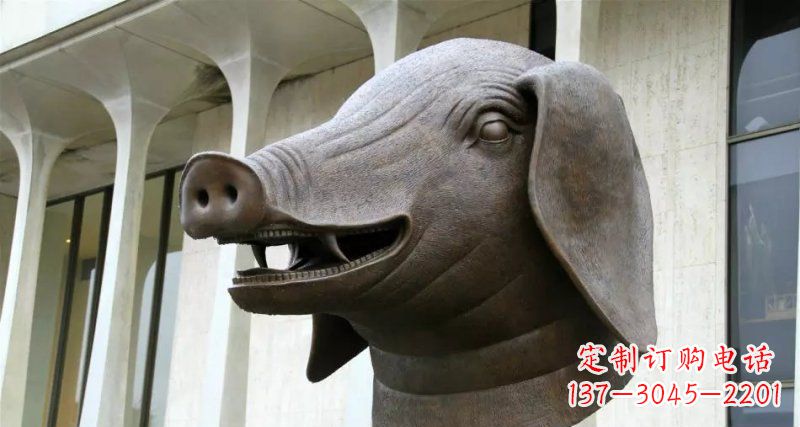 泉州中领雕塑十二生肖铜雕,带来家庭的幸福祝福