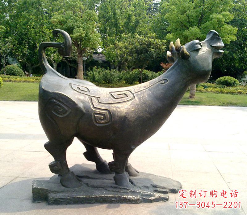 泉州十二生肖铜雕摆件