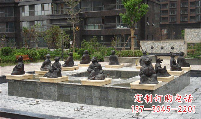 泉州中领雕塑:传承十二生肖文化的铜雕精品