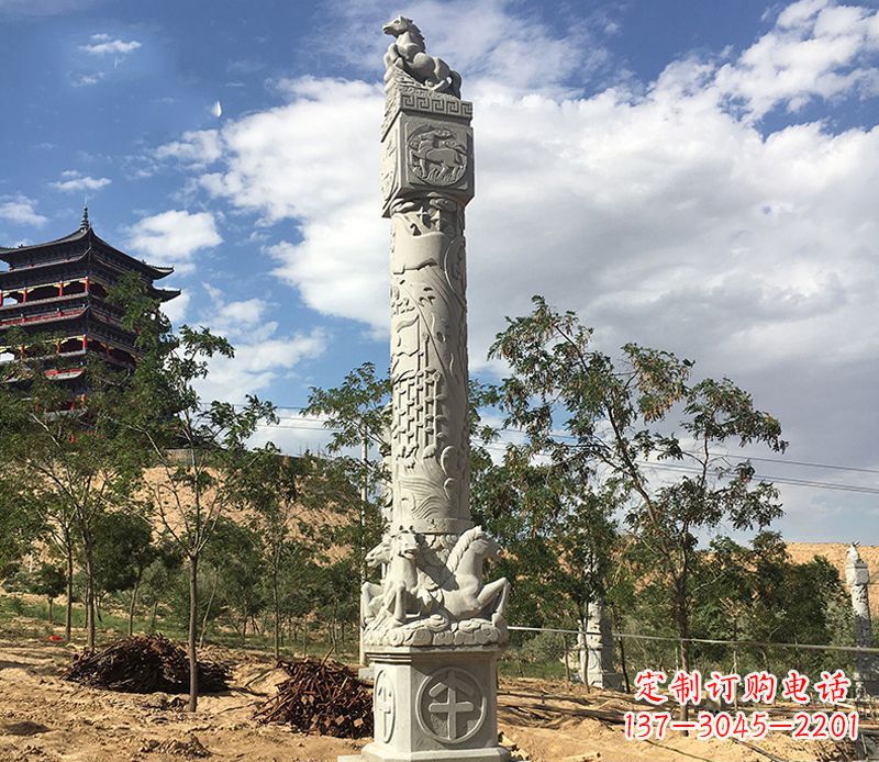 泉州十二生肖午马柱石雕,深刻铭刻你的特殊瞬间