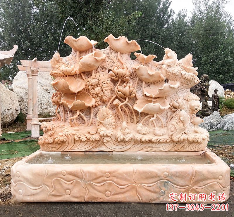 泉州汇聚自然艺术的石材喷泉雕塑