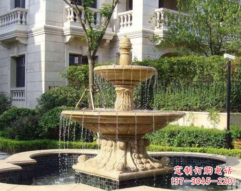 泉州美轮美奂的喷泉雕塑