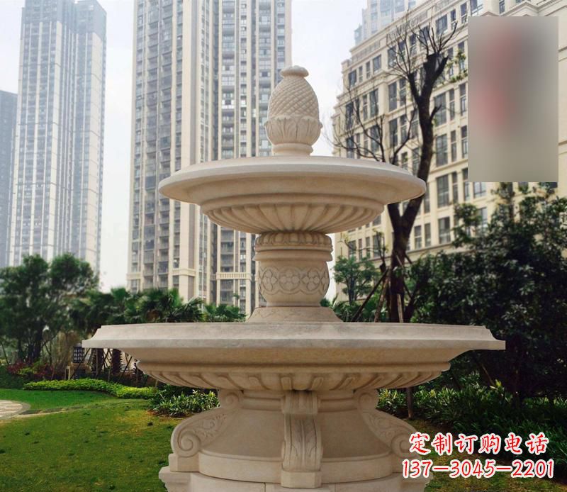 泉州专业定制石雕喷泉雕塑