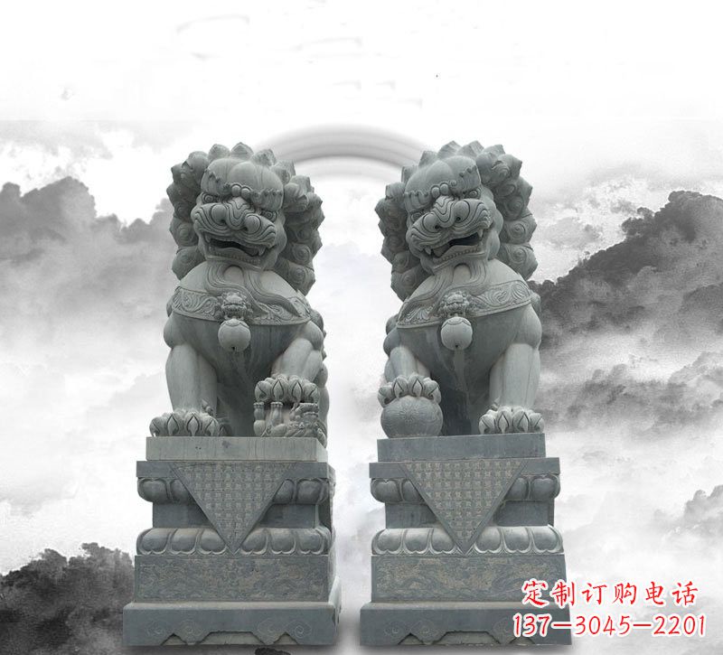 泉州石雕大理石狮子雕刻