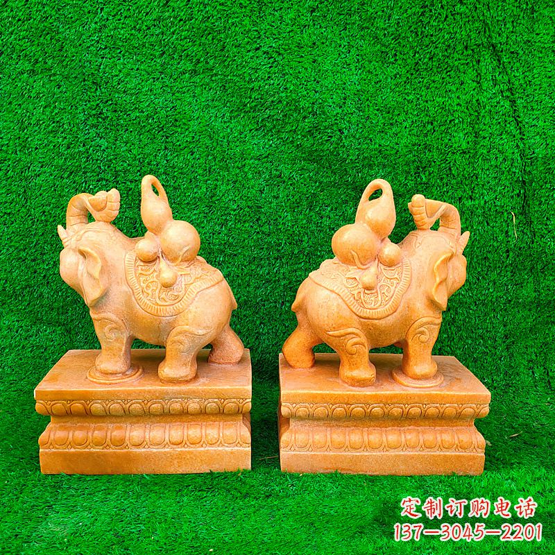 泉州精美大象雕塑,点缀美好家园