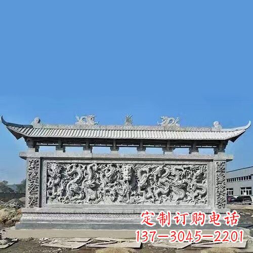 泉州石雕浮雕影壁塑——高雅时尚的室内艺术装饰