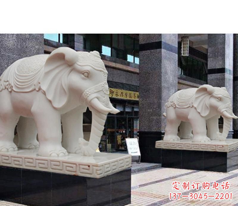 泉州最佳选择——石雕酒店大象雕塑