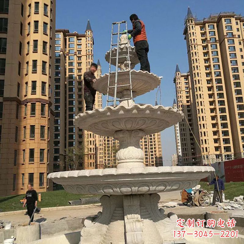 泉州欣赏经典,九龙喷泉雕塑