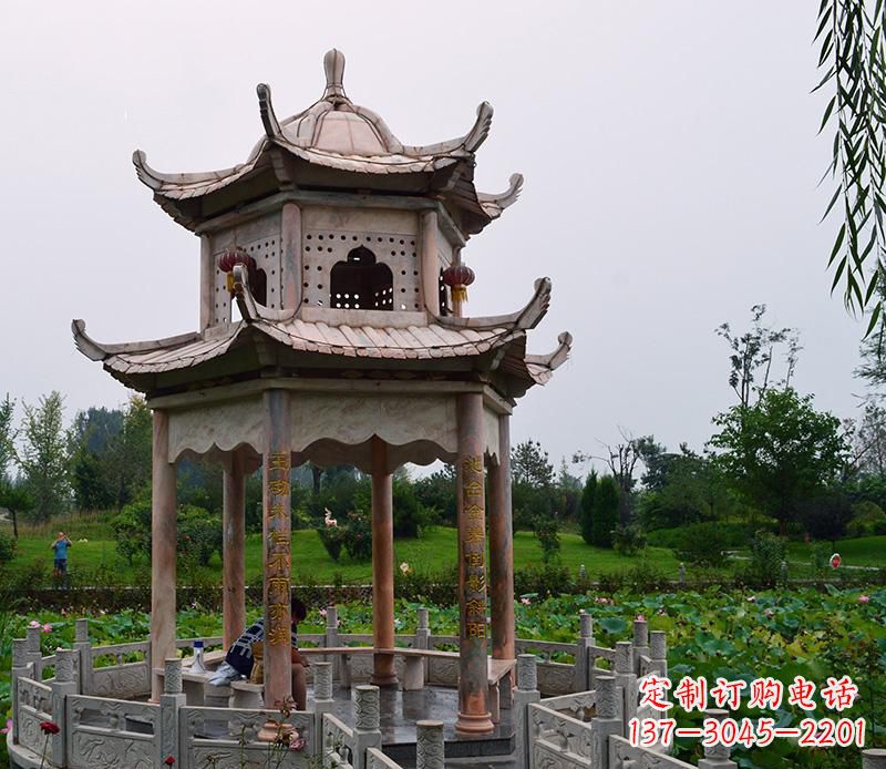 泉州装点你的空间,让石雕凉亭景观雕塑点缀你的美