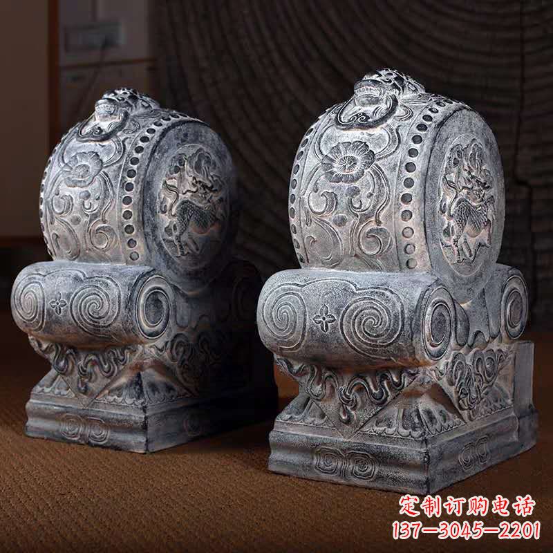 泉州典雅石雕门墩,让你的家园更完美