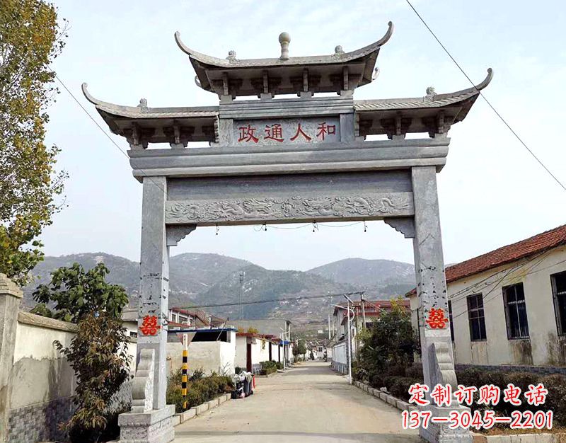 泉州全球领先的石雕牌楼雕塑定制服务