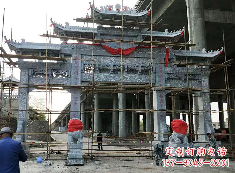 泉州石雕牌坊|精致细腻的石雕雕塑