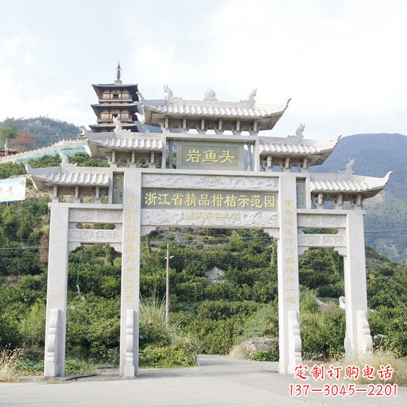 泉州石雕牌坊牌楼