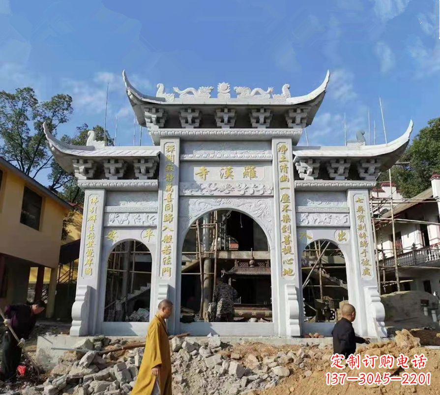 泉州西安中领雕塑:高端定制牌坊雕塑