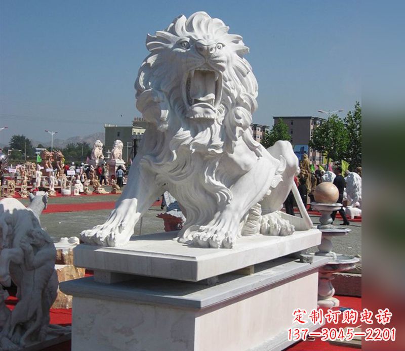 泉州狮子雕塑,带来王者气派