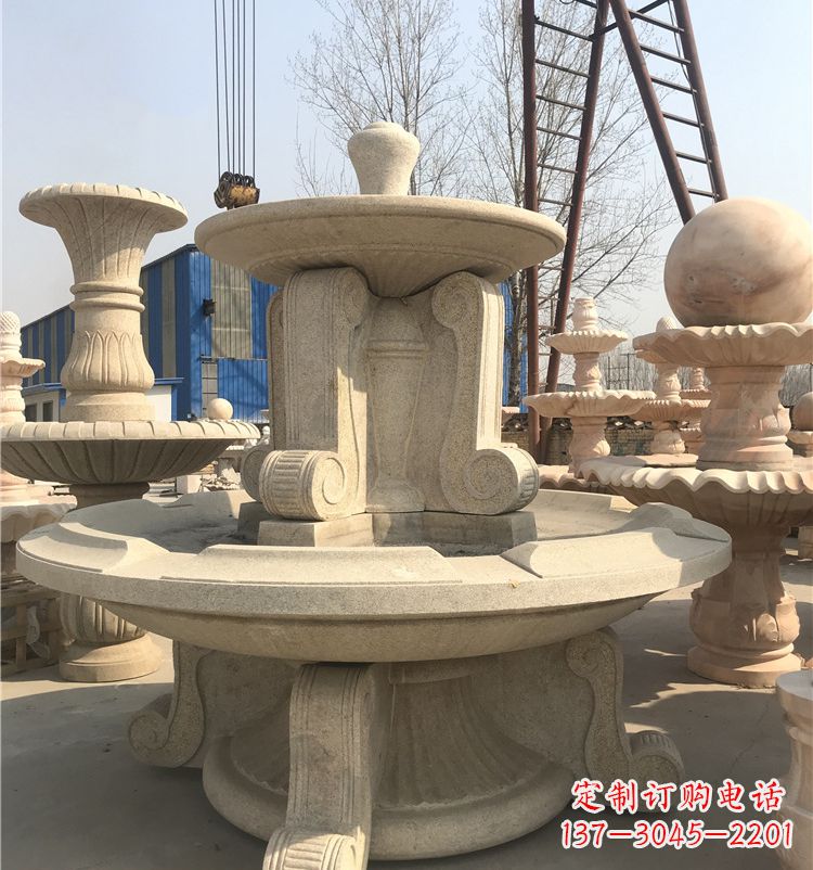 泉州石雕喷泉喷水池