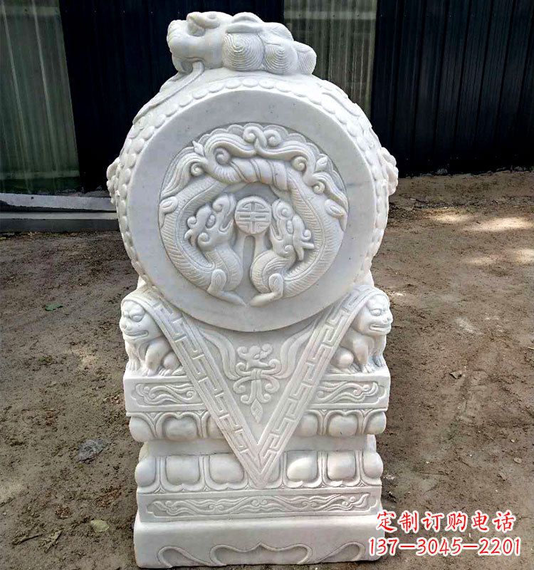 泉州精致麒麟,点亮门墩