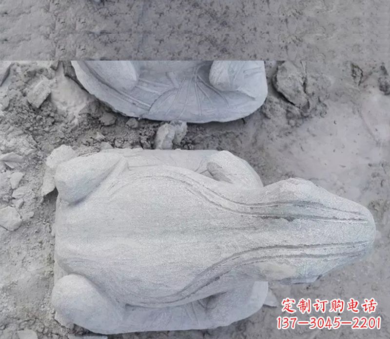 泉州石雕青蛙雕塑