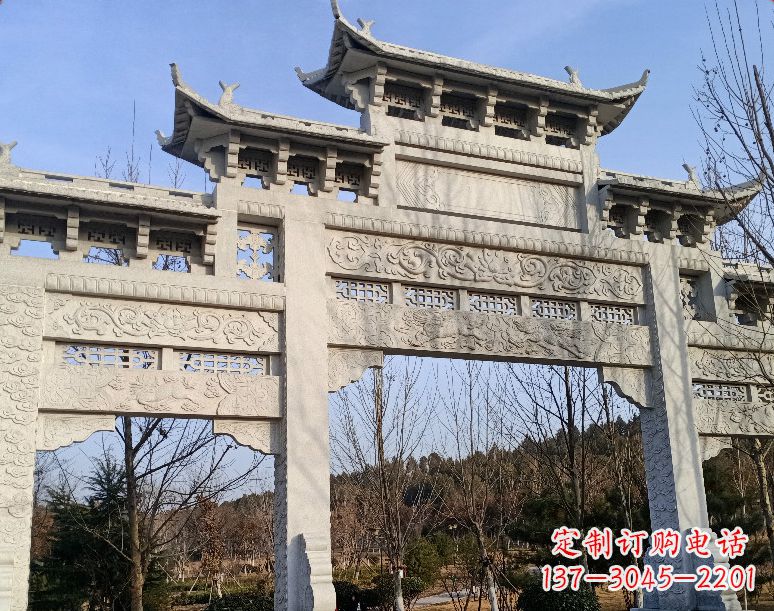泉州石雕乡村牌坊