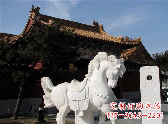 泉州石雕小马