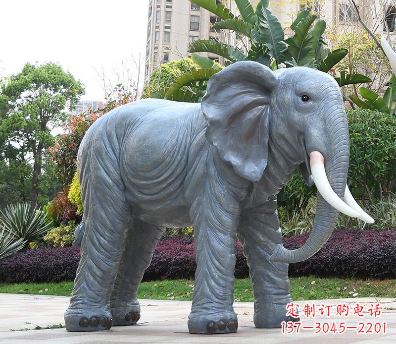 泉州石雕小区动物大象