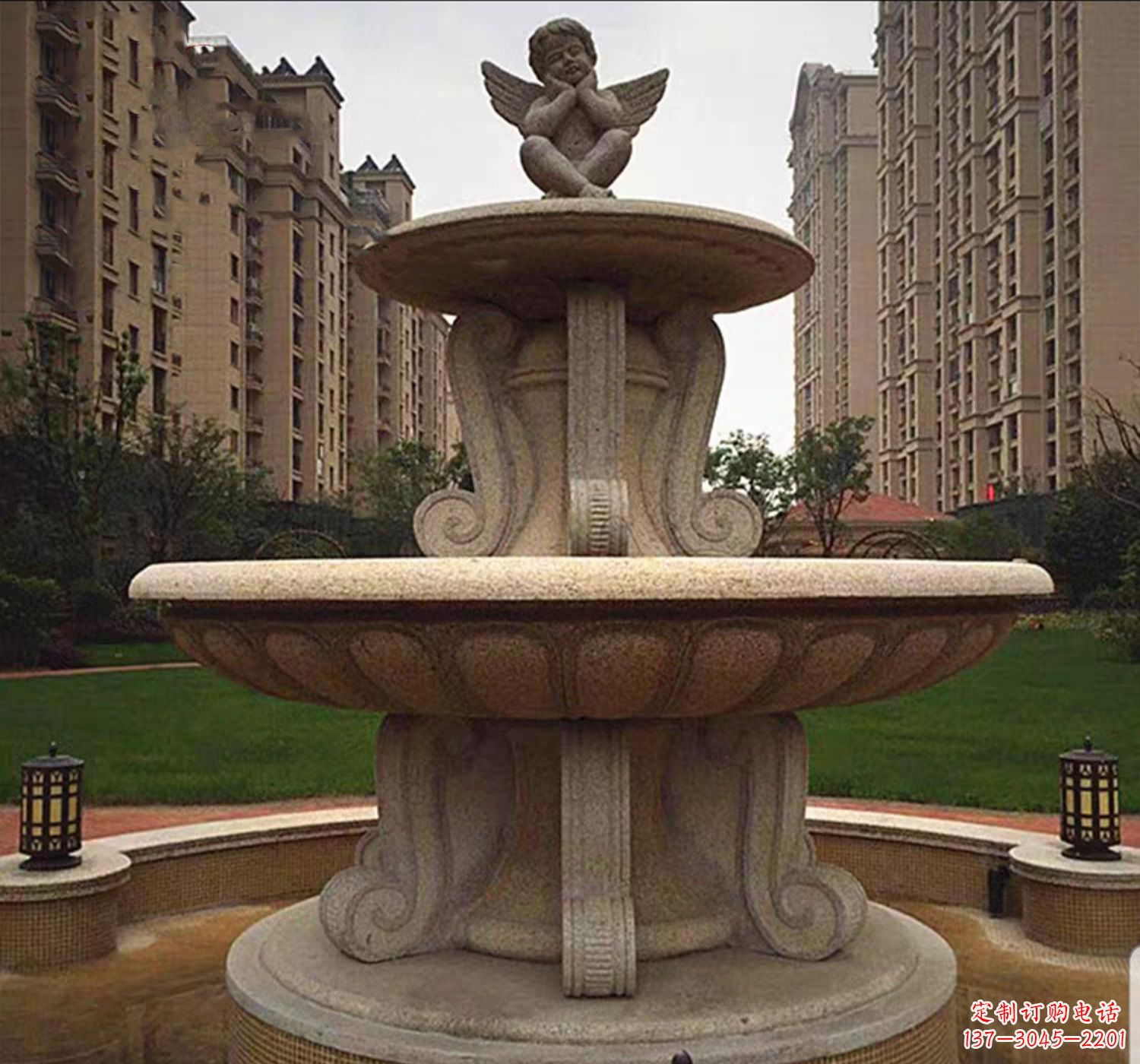 泉州石雕鱼喷泉